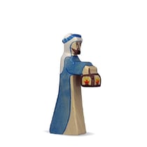 Figurine Crèche de Noël - Berger avec lampe 2 - Holztiger