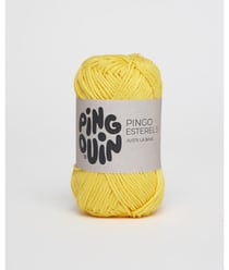 Pelote de coton PINGO ESTEREL 3 - Pingouin Soleil Jaune