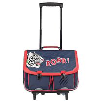 Cartable à roulettes Tann's 2 poches 38 CM - Modèle Aaron