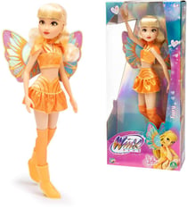 Poupée Stella Winx - Rose - 26 cm - Ailes lumineuses - WINGS