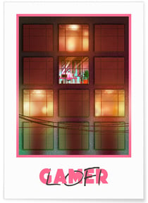 Poster Lofi Gamer | A3 : 29,7x42cm