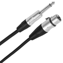Câble micro Plugger Câble XLR femelle 3b - Jack mâle mono 6m Touring