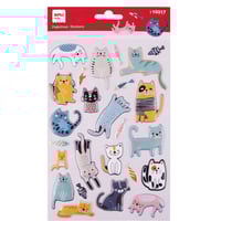 Stickers chats 1 feuille