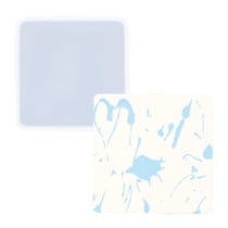 Moule en silicone 8cm - Dessous de verre carré