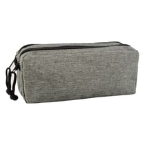 Trousse - 2 compartiments - Gris chiné - Rectangulaire - Clairefontaine