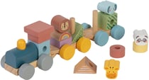 Train en bois animaux 32cm - WDK GROUPE PARTNER