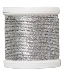 Fil à broder Métallisé N° 04 - 40M - Rico Design Argent Gris