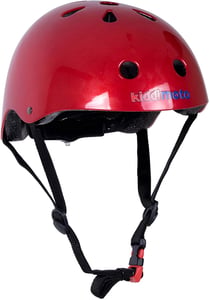 Casque enfant Metallic Red Medium - Kiddimoto