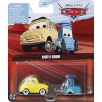 Véhicule cars luigi et guido - voiture miniature en métal - MATTEL
