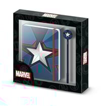 Marvel - Coffret cadeau Journal intime Captain America