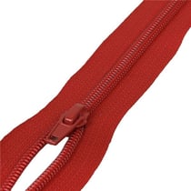 Fermeture sport séparable maille spirale - rouge