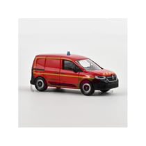 Voiture miniature de collection - NOREV - RENAULT Kangoo Van Pompiers - 1/64 - Rouge - 3 ans+