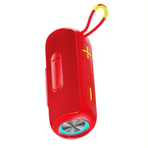 Enceinte Waterproof Bluetooth Portable Camouflage Résistante Extérieure IPX6 Rouge YONIS