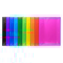 Protège-documents en polypropylène semi-rigide Iderama PP 160 vues - A4 - Couleurs assorties - x 8 - Exacompta