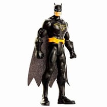 Coffret figurine batman costume sombre 15 cm - collection dc missions 80 ans - mattel gck98