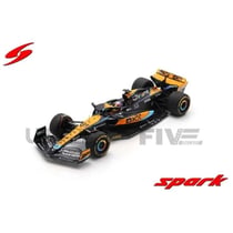 Voiture Miniature - SPARK - MCLAREN MCL60 - Échelle 1/18 - Australian GP 2023 - Orange/Black