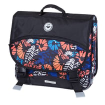 Cartable LES PETITES BOMBES 38 CM - 2 compartiments Tropical