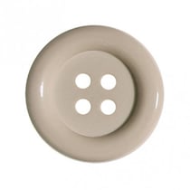 Bouton Clown couleur beige 38mm