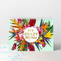 Planificateur de Repas Tropical Green