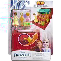 Coffret disney princesse reine des neiges 2 : anna au marché - mini figurine - pop adventures - e7080 - mini poupee