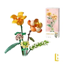 Jeux De Construction - Loz - Le Bouquet - Pavot Et Bégonia -