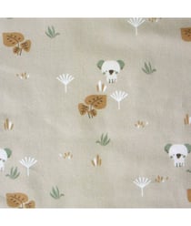 Tissu coton Forêt Koala de 135 cm de largeur Ecru vendu par 50 cm
