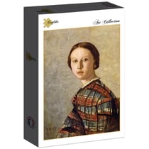 Puzzle 2000 pièces - Jean-Baptiste-Camille Corot : Portrait de Portrait Féminin, 1859 - Grafika