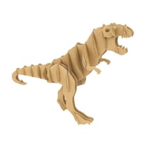 MégaCréa DIY - Maquette en carton Dinosaure Tyranosaure 28 x 18 x 7,5 cm