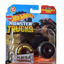 Monster trucks hot wheels special force - vehicule stealth smashers - mattel - gxy24