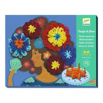 Tissage de fleurs Un hémisphère dans une chevelure - Djeco