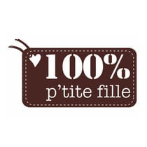 Graine Créative - Tampon en bois 100% p'tite fille