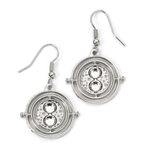 Harry Potter - Paire de boucles d'oreilles Time Turner (Argenté)