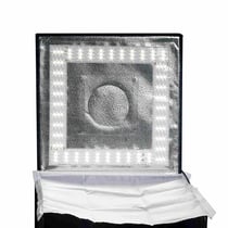 VISICO Tente d'éclairage objets avec rampe 120 Leds - 60x60x60 cm