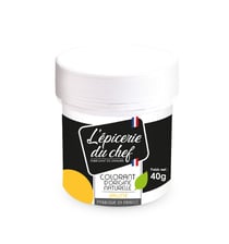 Colorant d'origine naturelle Jaune 40g