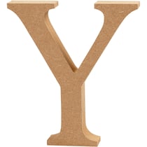 Lettre, Y , H : 13 cm, ép. 2 cm, 1 pièce