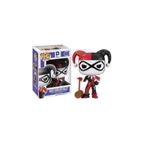 Batman - Figurine Pop Batman Harley Quinn Maillet Exclusive 9cm