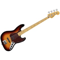 Player II Modified Active Jazz Bass Maple 3 Color Sunburst Fender