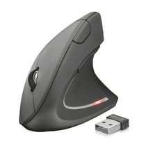 Trust Souris Ergonomique sans Fil Verticale Noir