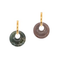 Boucles d'oreilles Blima en pierres Agate Indienne