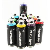 Lot 13 Sprays de Peinture Mtn Hardcore 400ml Mega Color 600ml Mtn