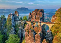 Puzzle 500 pièces - The Bastei Bridge - Bluebird Puzzle