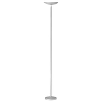 FIRST LED lampadaire à éclairage indirect gris métal