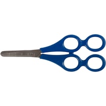 Ciseaux 4 anneaux pour enfants - 17 cm - 1 pce