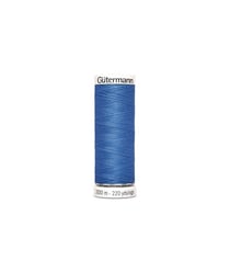Fil à Coudre 100% polyester 200m - Gütermann 213 Bleu
