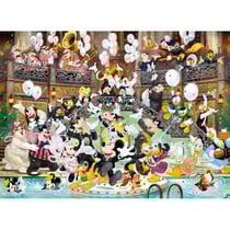 Puzzle mickey 90 eme anniversaire 1000 pieces - collection disney - clementoni - 39472
