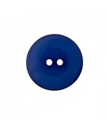 Carte de 4 boutons Polyester brillant 2 trous 18mm - Prym Bleu