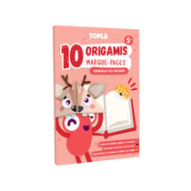 10 Origamis Mathématiques - Marque-Pages Animaux du monde