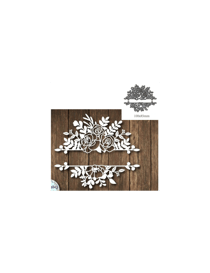 Dies ornements de fleurs