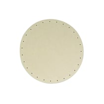 Fond en treillis en MDF, 20cm ø, rond, trous ø 3mm