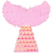 Pinata Queue de Sirène Rose et Iridescente - 40 cm